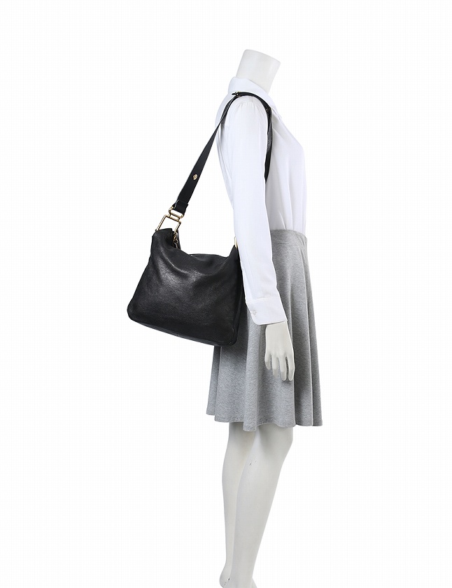 クロエ ヴァネッサ レザー ショルダーバッグ クロエ CHLOE ショルダーバッグ ヴァネッサ 黒 レザー ギャラ