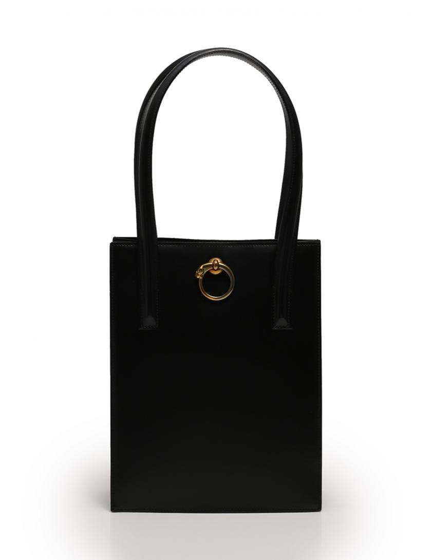 カルティエ Cartier ショルダーバッグ パンテール 黒 ブラック レザー 