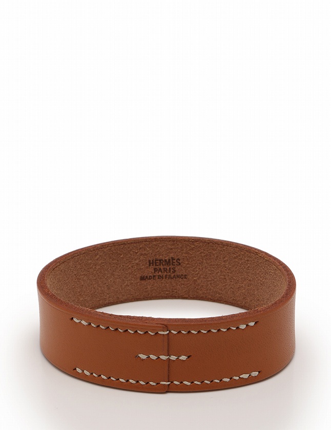 エルメス プールトゥール レザー ブレスレット アクセサリー □D刻印