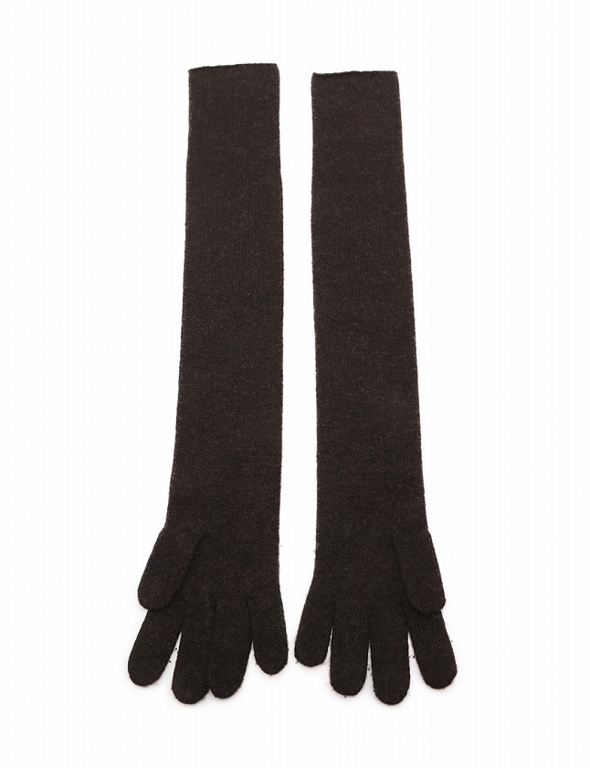 HERMES エルメス 手袋 グローブ ブラウン ラムスキン 6.5