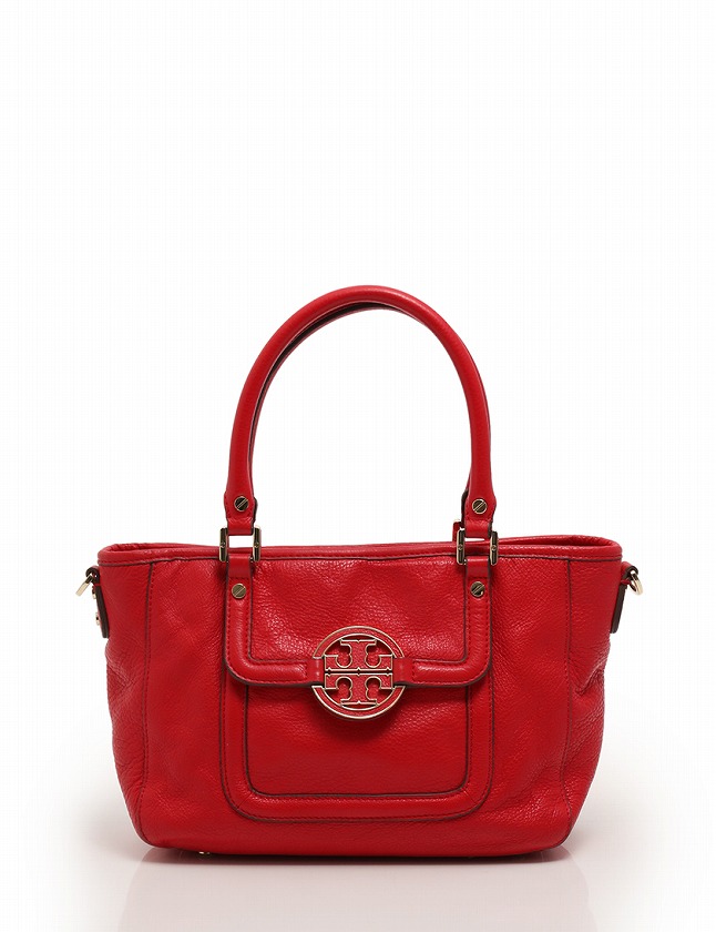 トリーバーチ　ブランド　レッド　ショルダーバッグ　レザー　レディース　お洒落 Tory Burch トリーバーチ ロングショルダー ショルダーバッグ
