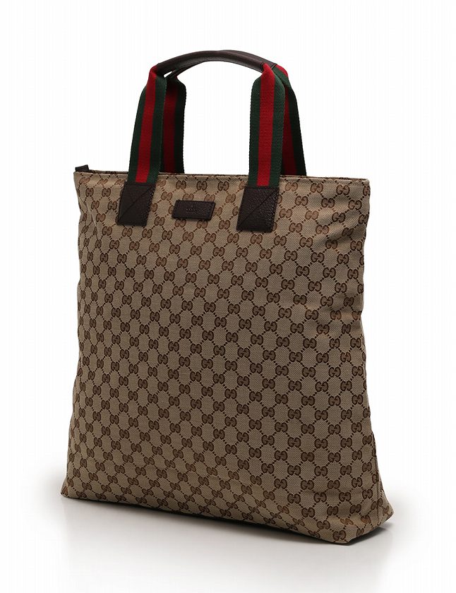 1円 グッチ 131233 GUCCI バッグ トートバッグ ブラック DW744