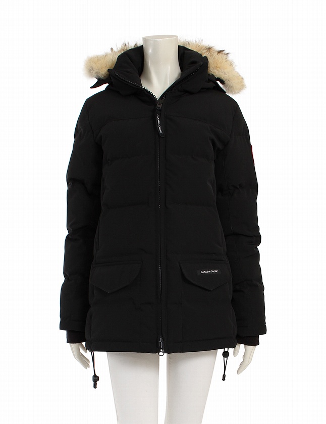 カナダグース CANADA GOOSE ダウンジャケット ソラリスパーカ 黒 