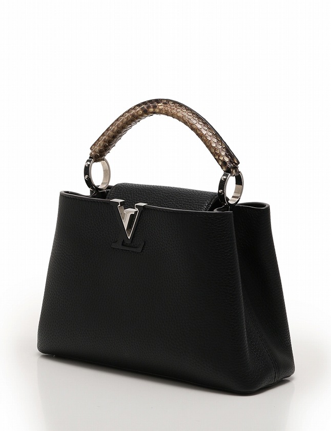 ルイヴィトン LOUIS VUITTON ハンドバッグ カプシーヌ BB ノワール 黒