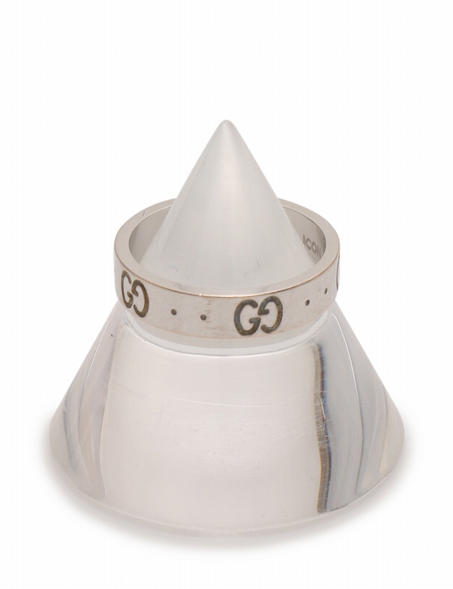 グッチ Gucci リング 指輪 アイコン ホワイトゴールド アクセサリー K18wg レディース 114 ベクトルパーク