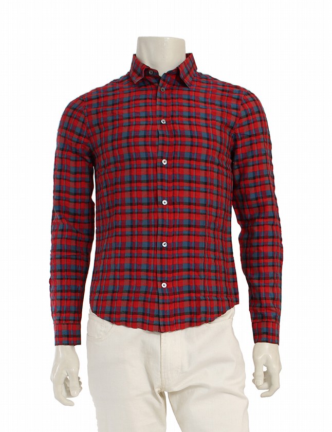 ルイヴィトン LOUIS VUITTON シャツ カジュアルシャツ チェック 