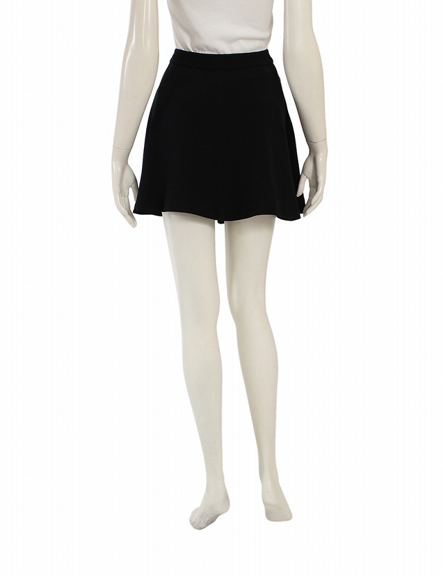 ミュウミュウ miumiu スカート ラップスカート ネイビー 紺 M ボトムス