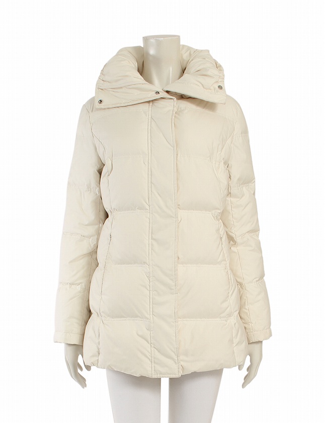 バーバリー160A 8万以上！！ バーバリー BURBERRY ダウンコート アイボリー 白 キッズ