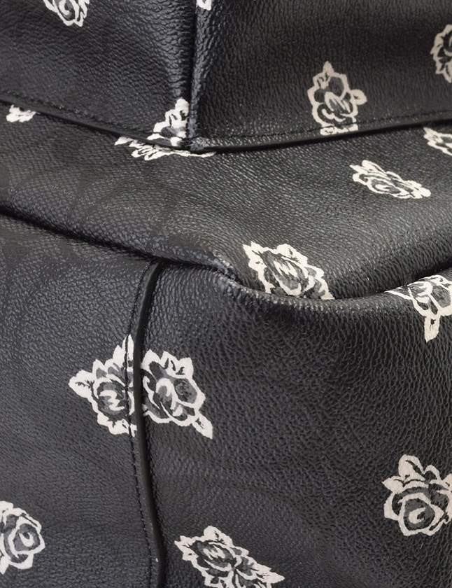 コーチ COACH バックパック リュック シグネチャー 黒 ブラック バラ