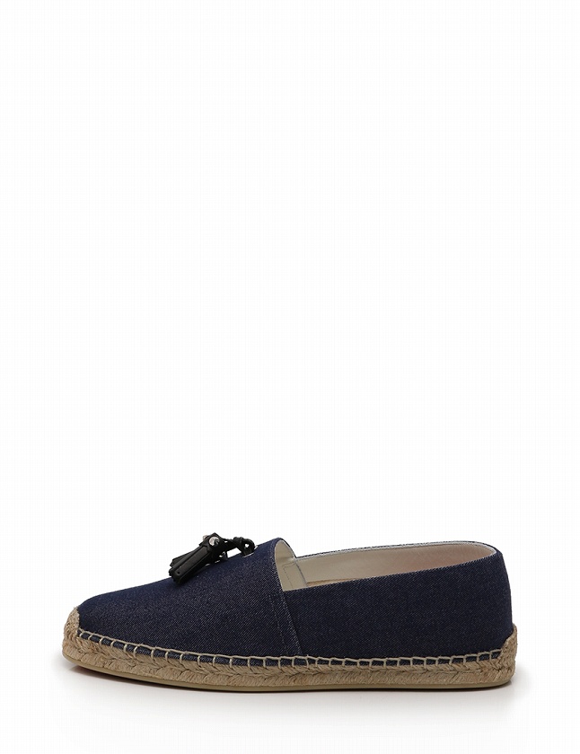 Christian Louboutin エスパドリーユ ネイビー