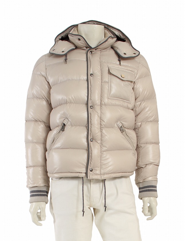 モンクレール MONCLER ダウンジャケット ボローメ グレー M アウター  