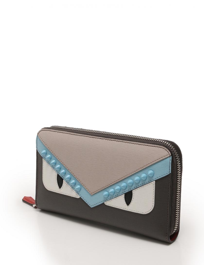 フェンディ FENDI 長財布 ラウンドファスナー クレヨンズ ウォレット 