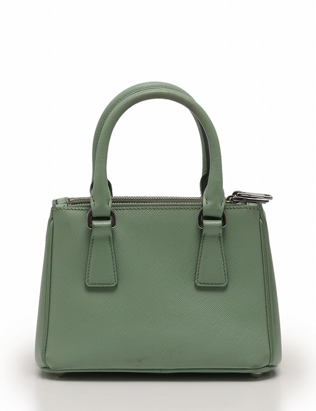 PRADA ミントグリーン ショルダーバッグ プラダ PRADA ハンドバッグ ショルダーバッグ ミニ ミントグリーン 黄
