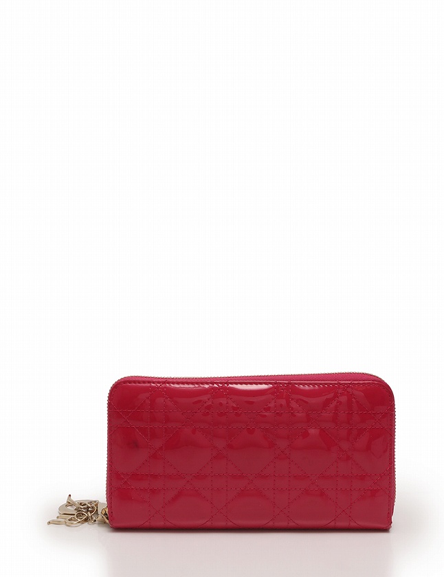 クリスチャンディオール Christian Dior 長財布 レディディオール 