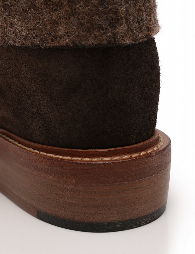 シャネル CHANEL ロングブーツ 茶色 ブラウン 14B 25cm シューズ 38C