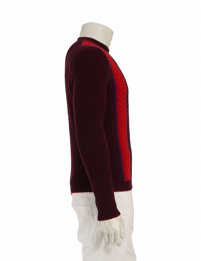 PRADA 赤カシミヤセーター 長袖