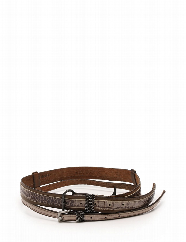 ディーゼルブラックゴールド DIESEL BLACK GOLD ベルト 革ベルト 