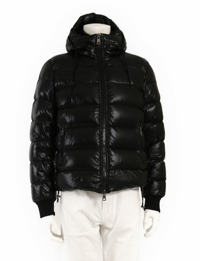 MONCLER ダウンジャケット　メンズ サイズ1 Sサイズ　AUBERT ブラック New Aubertダウンジャケット : ダウンジャケット&ジレ