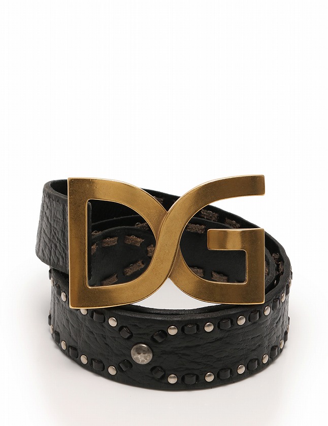 DOLCE & GABBANA ドルチェ&ガッバーナ ベルト 黒 ブラック ドルチェ