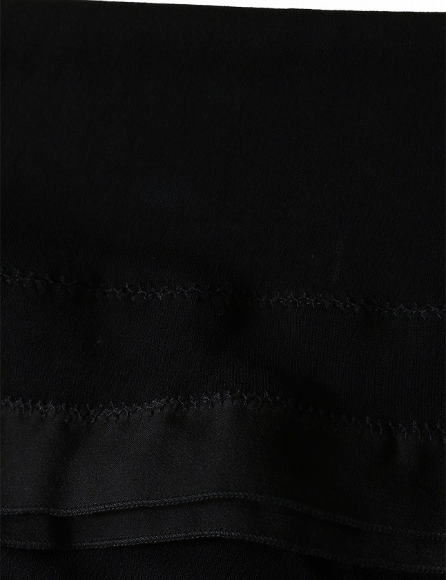 シャネル CHANEL スカート 黒 ブラック 02P XS ボトムス ロング丈 