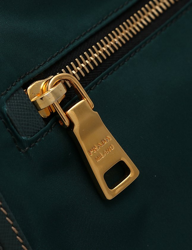 プラダ PRADA ショルダーバッグ メッセンジャーバッグ ダークグリーン 