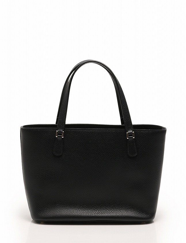 グッチ GUCCI トートバッグ インターロッキング 黒 ブラック レザー