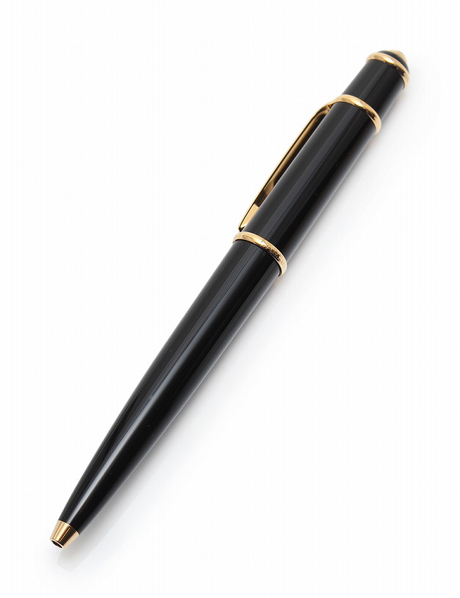 カルティエ Cartier ボールペン ディアボロ ドゥ カルティエ 黒 ブラック ゴールド 小物 レジン St ケース 箱 保証書付き メンズ レディース 114 ベクトルパーク