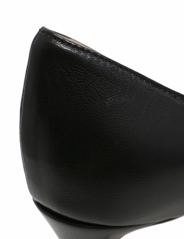 プラダ PRADA パンプス ヒール 黒 ブラック 24.5cm シューズ