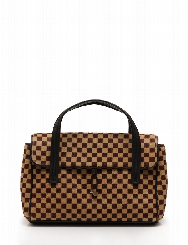 ルイヴィトン LOUIS VUITTON ハンドバッグ ライオン ダミエ ソバージュ 