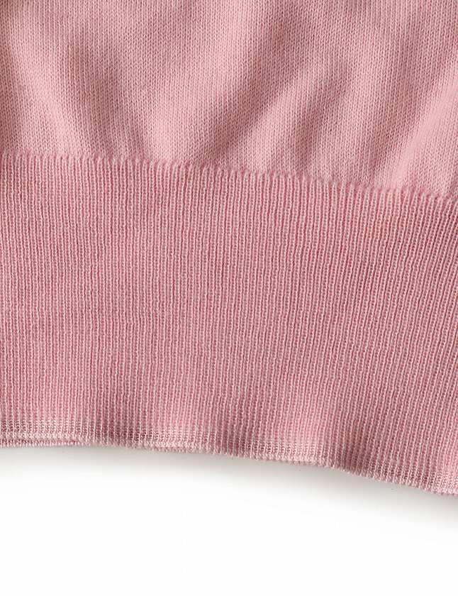 ルイヴィトン LOUIS VUITTON ニット セーター ピンク トップス 長袖