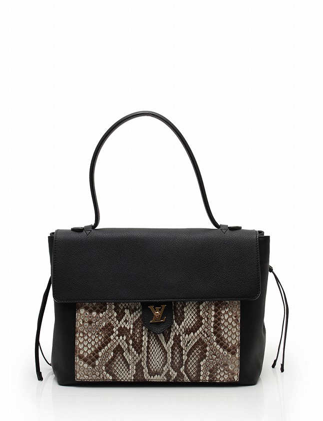 ルイヴィトン LOUIS VUITTON ショルダーバッグ ロックミー MM 黒