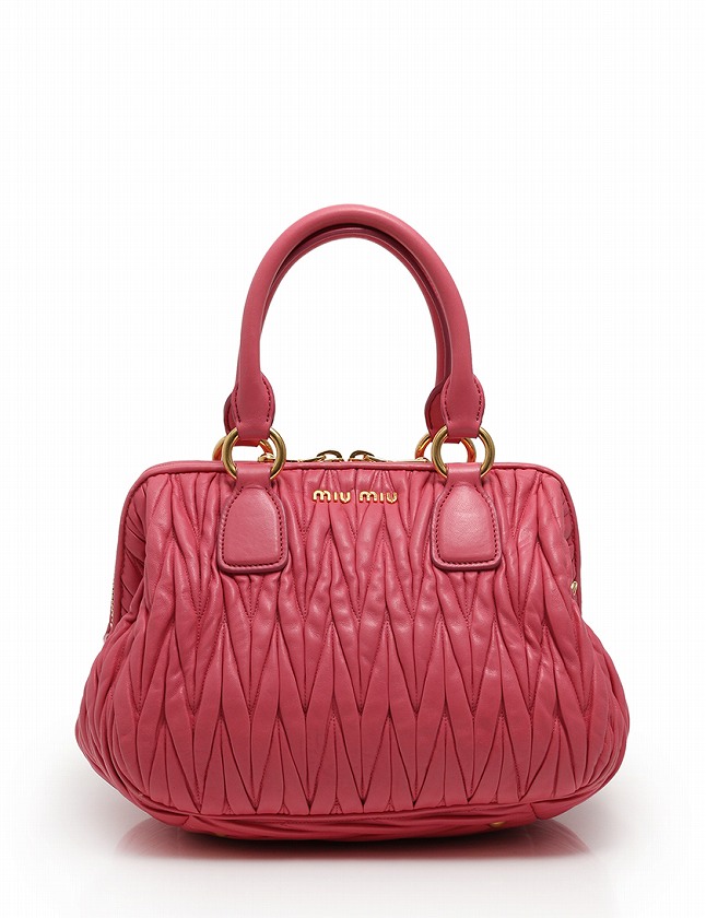ミュウミュウ miumiu ハンドバッグ ショルダーバッグ マテラッセ 