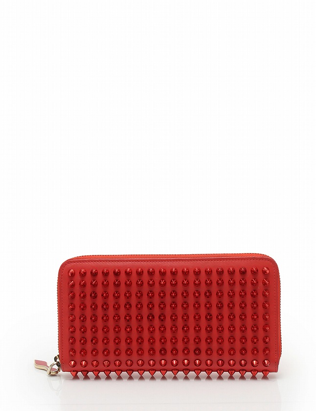 クリスチャンルブタン Christian louboutin 長財布 ラウンドファスナー 