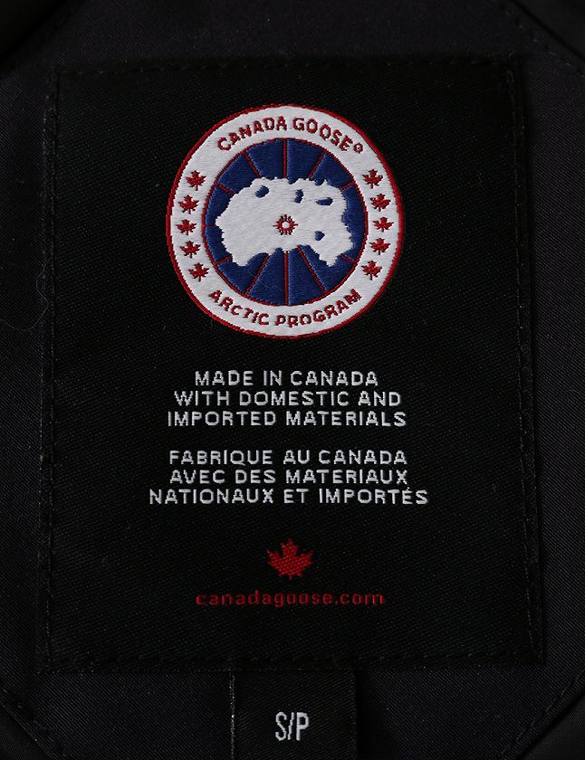 カナダグース CANADA GOOSE ダウンコート モンテベロパーカ ネイビー 紺 アウター ワンポイント S コットン 綿 コヨーテ MONTEBELLO PARKA 2530L 箱付き レディース