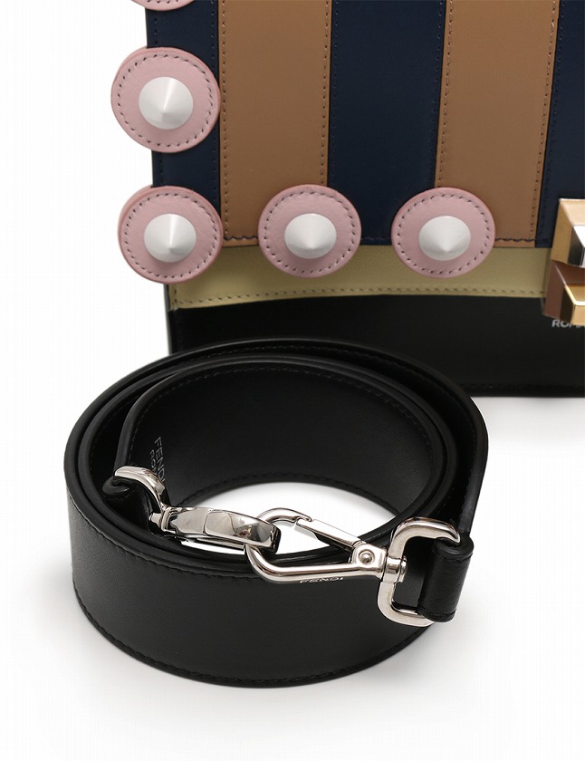 フェンディ FENDI ハンドバッグ ショルダーバッグ キャナイ ベージュ 