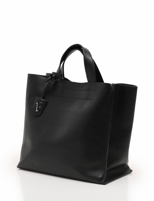 フルラ FURLA トートバッグ ハンドバッグ 黒 ブラック レザー 保存袋  