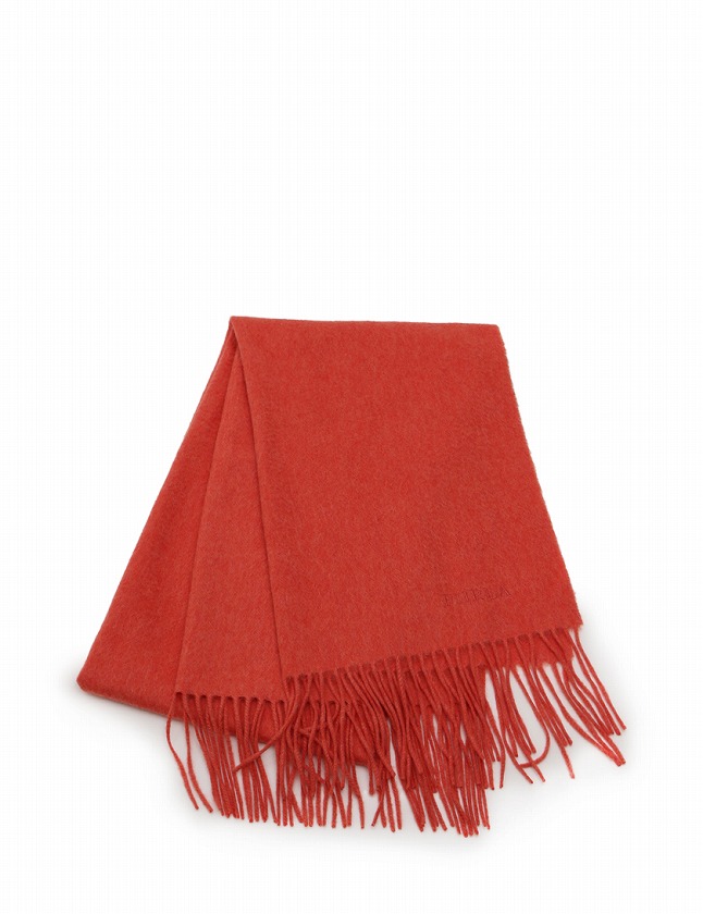 フルラ Furla マフラー ストール オレンジ 小物 無地 カシミヤ100 レディース 114 ベクトルパーク