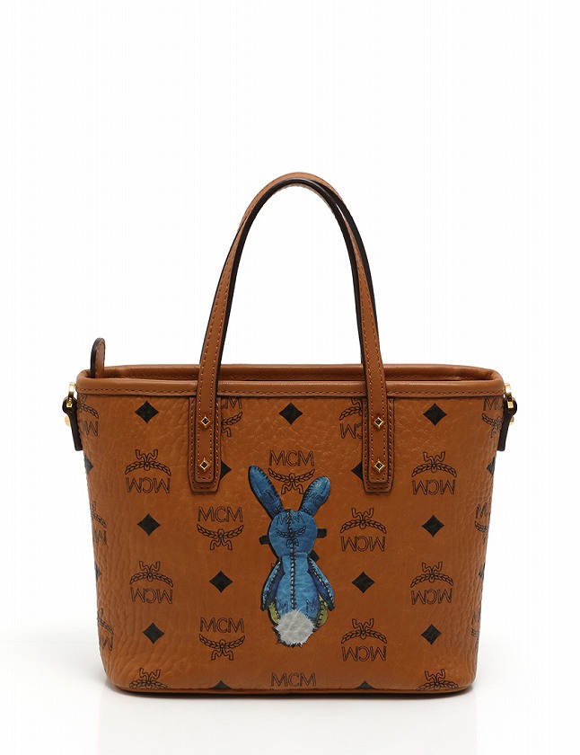 MCM エムシーエム レザー おとなしく トートバッグ ハンドバッグ 