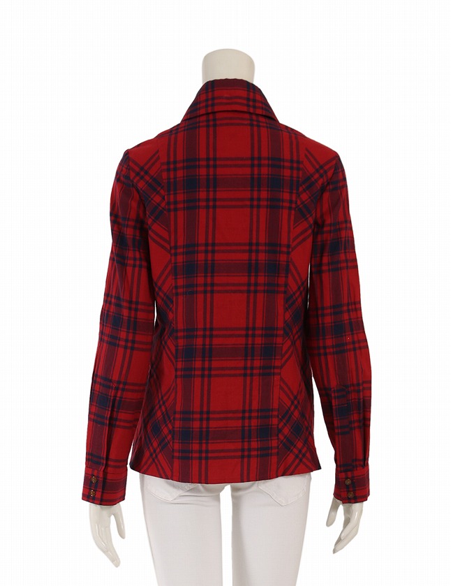 Vivienne Westwood RED LABEL チェックシャツ ブラウス ヴィヴィアンウエストウッドレッドレーベル Vivienne Westwood