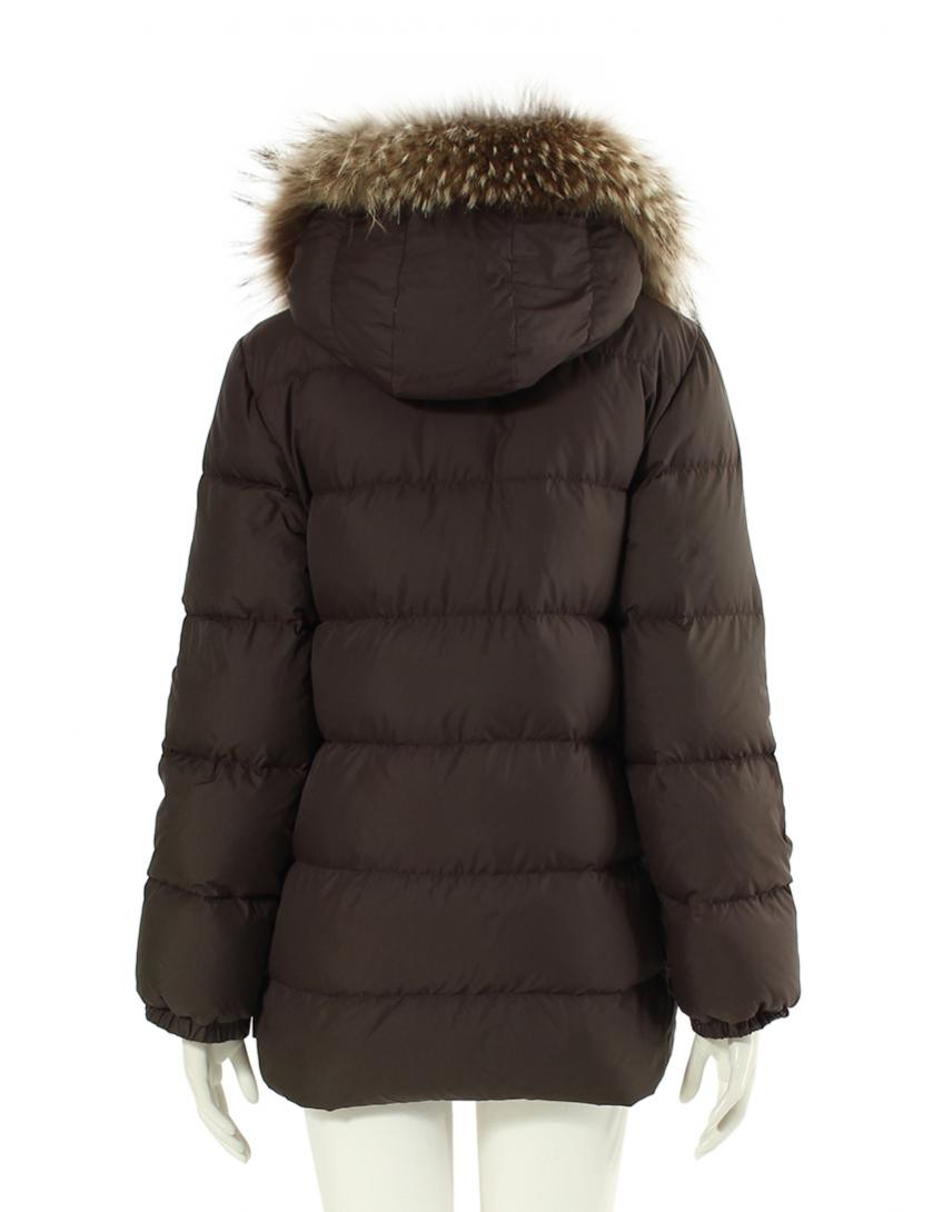 モンクレール MONCLER ダウンジャケット バレンタイン ダークブラウン 