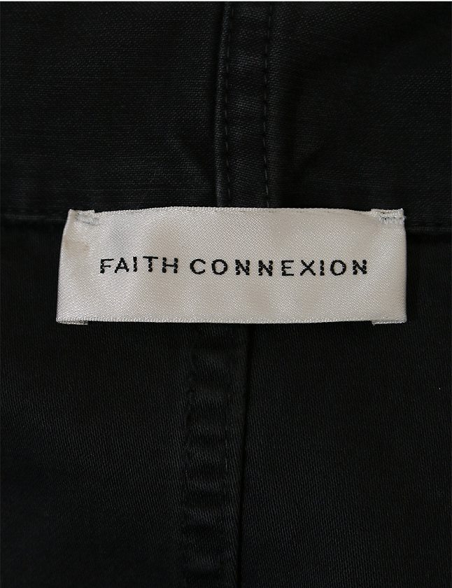 フェイスコネクション FAITH CONNEXION モッズコート ロングコート 黒 