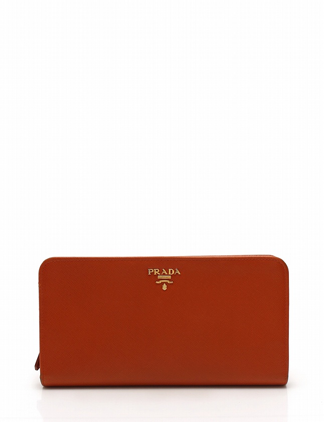 プラダ PRADA 長財布 二つ折り オーガナイザーケース ラウンド 