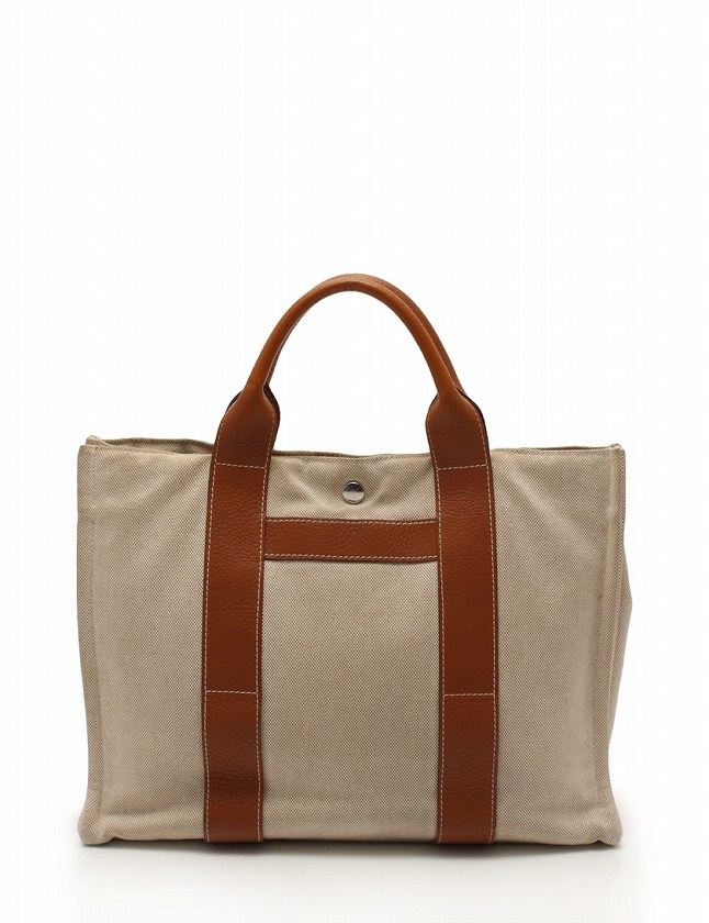 エルメス HERMES トートバッグ ハンドバッグ サックアーネ MM ベージュ  