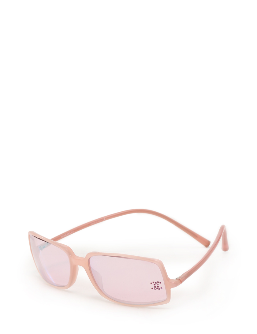 シャネル CHANEL サングラス ココマーク ピンク 小物 プラスチック  