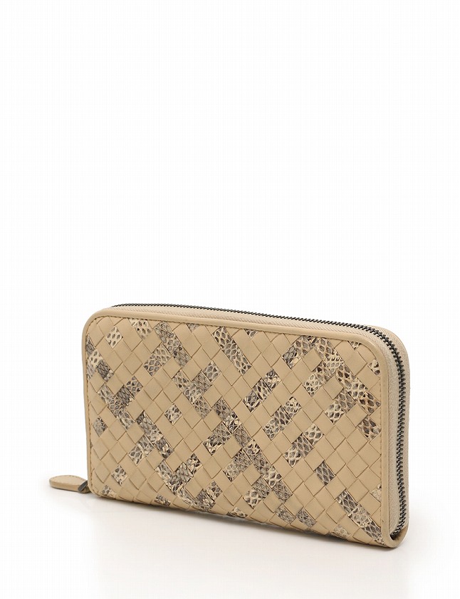 ボッテガヴェネタ BOTTEGA VENETA 長財布 イントレチャート ラウンド 