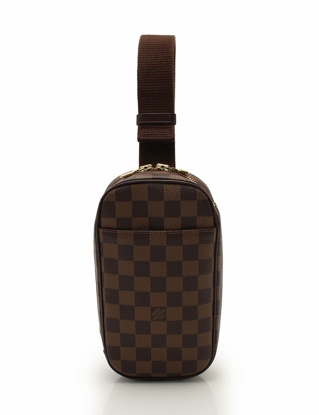 ルイヴィトン LOUIS VUITTON ボディバッグ ポシェット ガンジュ ダミエ  