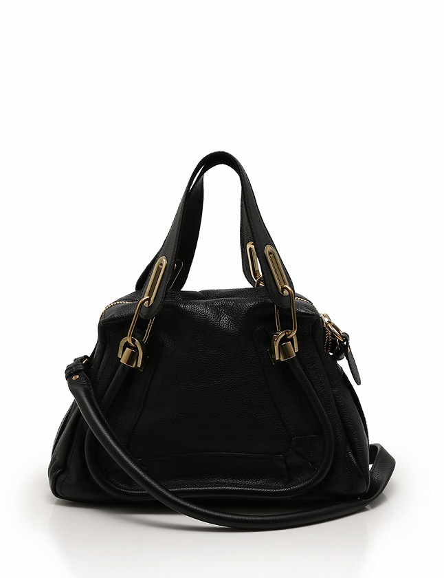 【美品】クロエ パラティ 2way ショルダー ハンドバッグ ブラック 正規品 美品Chloe クロエ パラティ 2Way 黒ショルダーバック
