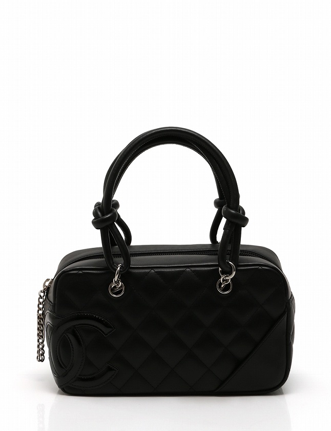 シャネル CHANEL ミニハンドバッグ ミニボーリングバッグ 