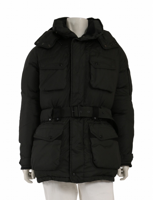 ラルフローレン RALPH LAUREN ダウンジャケット グレー アウター 無地 