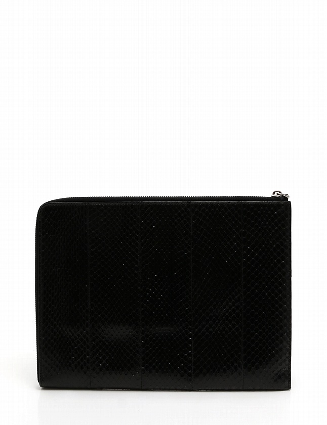 フェンディ FENDI クラッチバッグ モンスター L字ファスナー フラット  